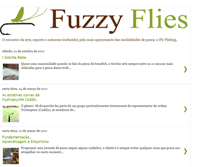 Tablet Screenshot of fuzzyflies.com